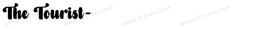 The Tourist字体转换
